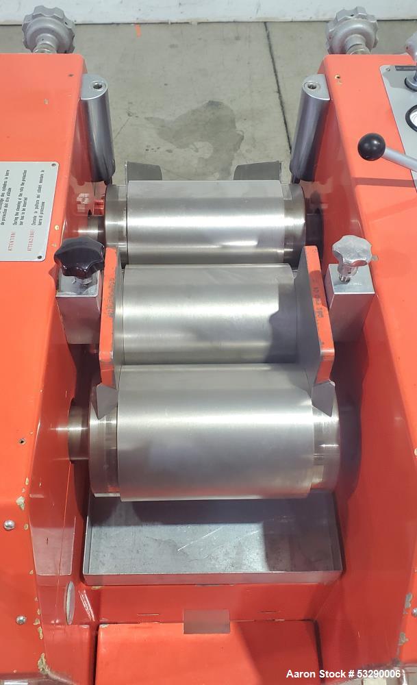 Used Buhler 3-Roll Mill – 150mm x 200mm Rolls for Sale